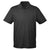 Harriton Men's Black 4 oz. Polytech Polo