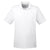 Harriton Men's White 4 oz. Polytech Polo