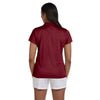 Harriton Women's Maroon 4 oz. Polytech Polo