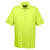 Harriton Men's Safety Yellow Advantage IL Snap Placket Performance Polo