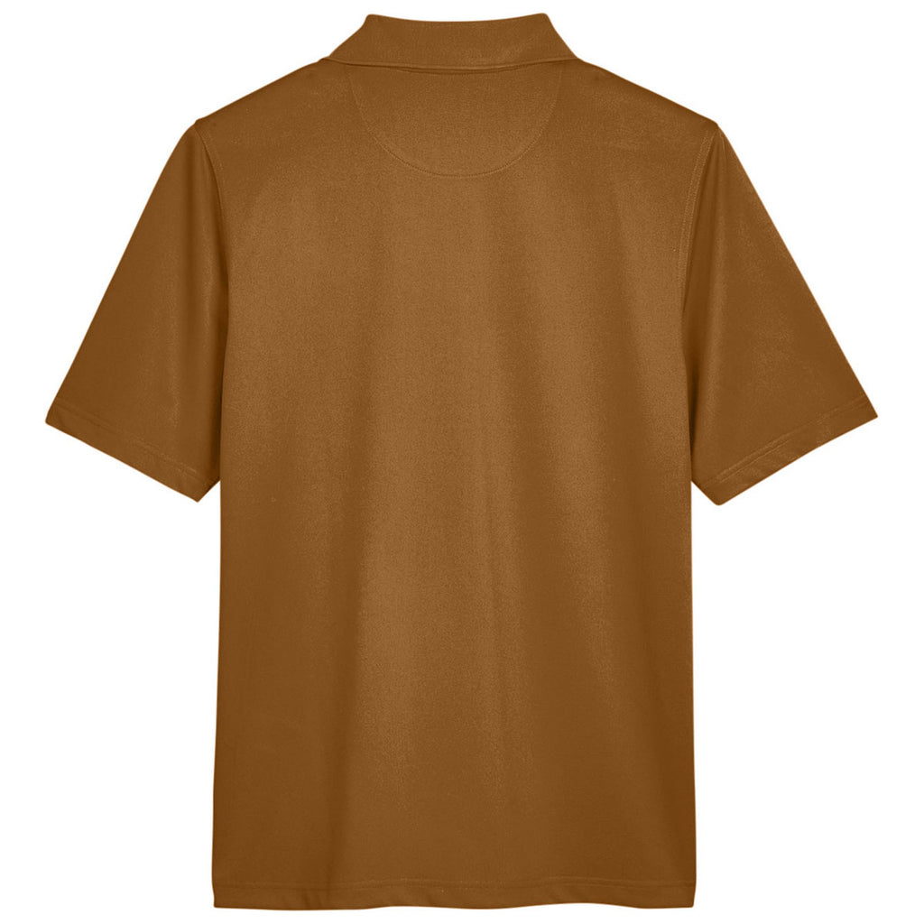 Harriton Men's Duck Brown Advantage Snag Protection Plus Polo