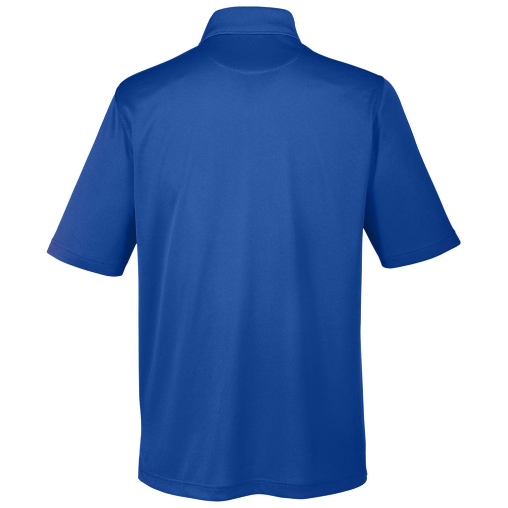 Harriton Men's True Royal Advantage Snag Protection Plus Pocket Polo