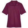 Harriton Women's Maroon Advantage Snag Protection Plus Polo