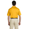 Harriton Men's Gold Micro-Pique Polo