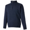 Harriton Unisex Dark Navy Pilbloc Quarter Zip Sweater