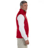 Harriton Men's Red Essential Polyfill Vest