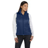 Harriton Women's New Navy Essential Polyfill Vest