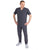 TiScrubs Men's Charcoal Grey Stretch 9-Pocket Tall Scrub Pants