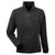 Harriton Men's Black 8 oz. Quarter-Zip Fleece Pullover