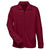 Harriton Men's Wine 8 oz. Full-Zip Fleece