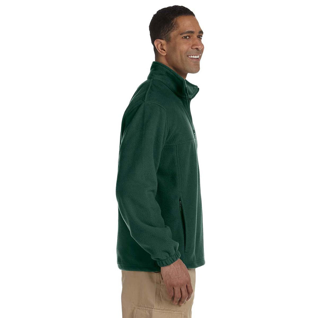 Harriton Men's Hunter Tall 8 oz. Full-Zip Fleece