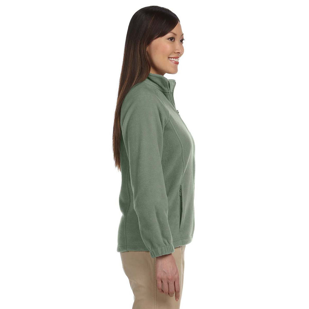 Harriton Women's Dill 8 oz. Full-Zip Fleece