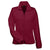 Harriton Women's Wine 8 oz. Full-Zip Fleece