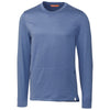 Cutter & Buck Men's Tour Blue Heather Jackson Crewneck