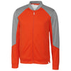 Cutter & Buck Men's College Orange Pop Fly Full Zip