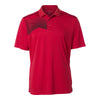 Cutter & Buck Men's Red/Black Glen Acres Polo