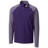 Cutter & Buck Men's College Purple Response Hybrid Overknit