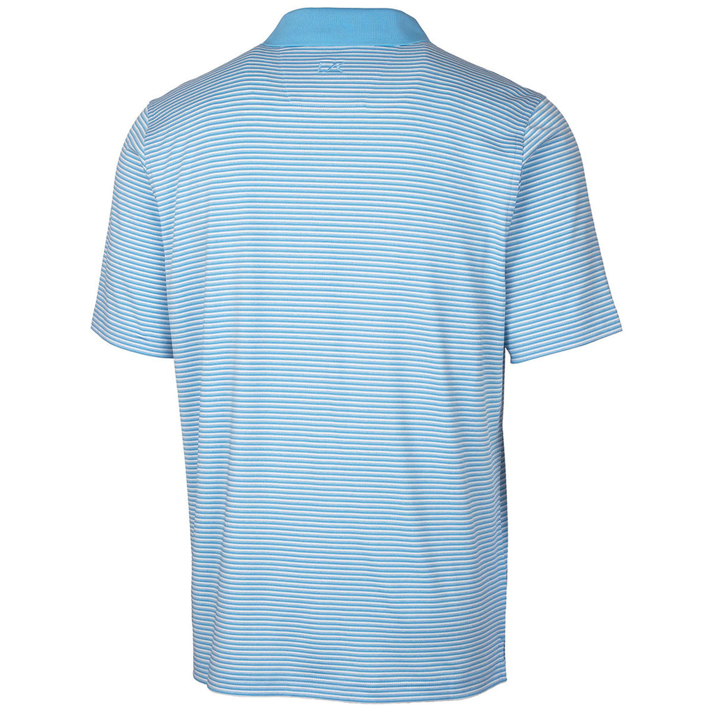 Cutter & Buck Men's Atlas Forge Polo Tonal Stripe