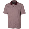 Cutter & Buck Men's Bordeaux Forge Polo Tonal Stripe