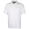 Cutter & Buck Men's White Advantage Jersey Polo