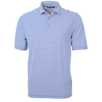 Cutter & Buck Men's Chelan Virtue Eco Pique Stripped Recycled Polo