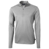 Cutter & Buck Men's Polished Virtue Eco Pique Recycled Quarter Zip