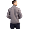 Cutter & Buck Men's Elemental Grey Roam Eco Recycled Full Zip Jacket