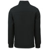 Cutter & Buck Men's Black Roam Eco Recycled Quarter Zip Pullover