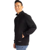 Cutter & Buck Men's Black Roam Eco Recycled Quarter Zip Pullover