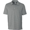 Cutter & Buck Men's Elemental Grey Division Stripe Polo