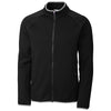 Cutter & Buck Men's Black Discovery Windblock Jacket