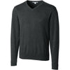 Cutter & Buck Men's Charcoal Lakemont V-Neck