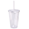 Jetline Clear 16 oz Double Wall Cool Acrylic Tumbler