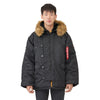 Alpha Industries Men's Black N-3B Parka