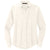 Mercer+Mettle Women's Ivory Chiffon Stretch Crepe Long Sleeve Camp Blouse