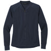 Mercer+Mettle Women's Night Navy Double-Knit Bomber