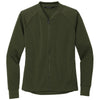 Mercer+Mettle Women's Townsend Green Double-Knit Bomber