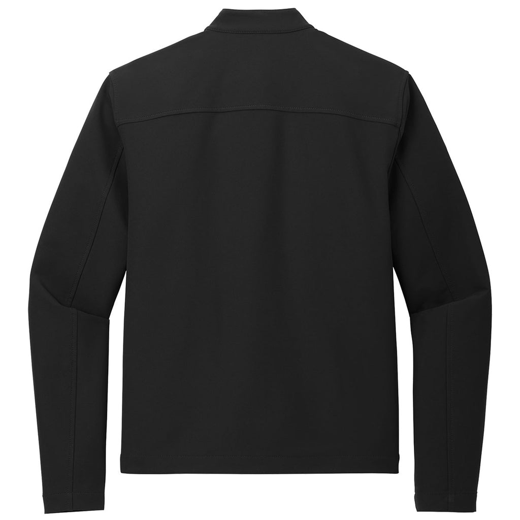 Mercer+Mettle Men's Deep Black Stretch Soft Shell Jacket