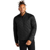 Mercer + Mettle Men's Deep Black Quilted Full Zip Jacket