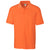 Clique Men's Orange Oslo Pique Polo