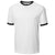 Clique Men's White Playlist Ringer Tee