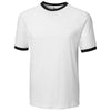 Clique Men's White Playlist Ringer Tee