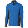 Clique Men's Royal Blue Ice Colorblock Half Zip