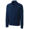 Clique Men's Navy Summit Half Zip Microfleece