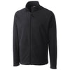 Clique Men's Charcoal Summit Full Zip Microfleece