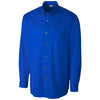 Clique Men's Cobalt Long Sleeve Avesta Stain Resistant Twill