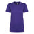 Next Level Women's Purple Rush Ideal Short-Sleeve Crew Tee