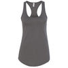 Next Level Women's Dark Grey Ideal Racerback Tank