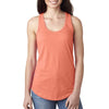 Next Level Women's Light Orange Ideal Racerback Tank