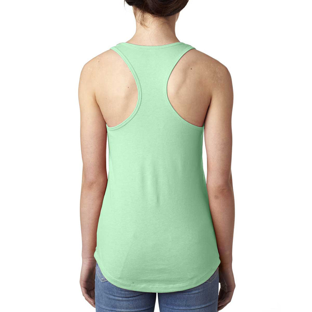 Next Level Women's Mint Ideal Racerback Tank